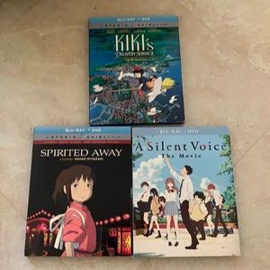 Anime films with posters